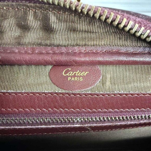 💟Cartier Suede Leather Camera Bag Croosbody💟 - Picture 12 of 17